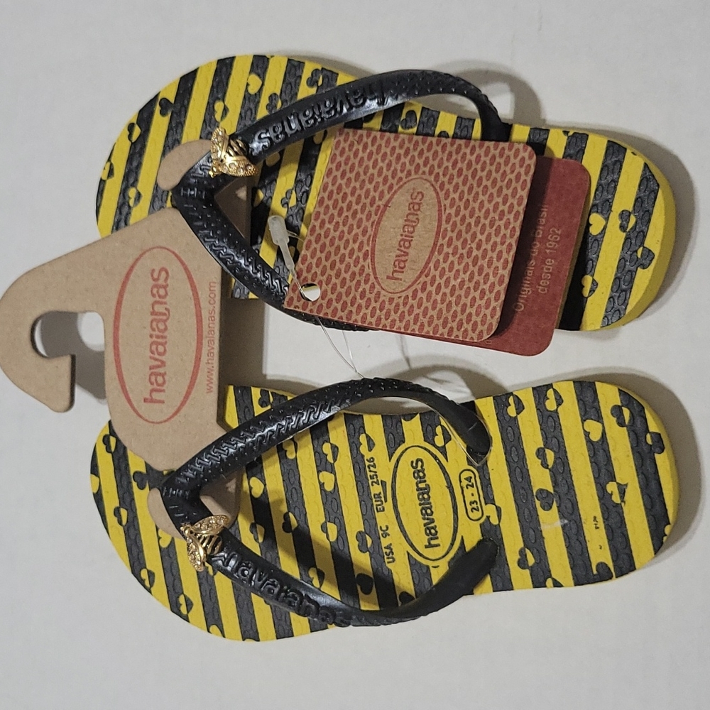 Havaianas Citrus yellow Bumblebee kids flip flops